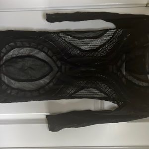 Black lace dress. Size small